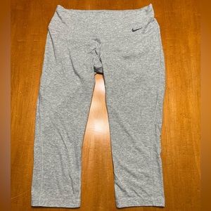 Nike Gray Capri Leggings